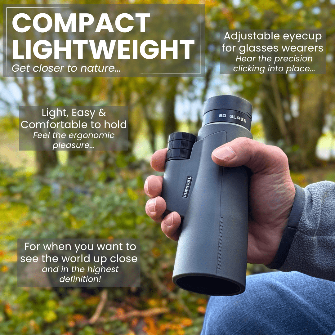 FOLLOWER 12x50 ED Monocular in Woodland Khaki - Pursual