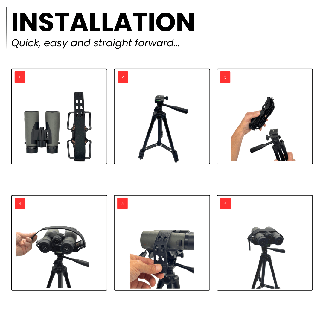 Binocular Tripod Adapter: Steady Your View & Magnify Your Experience! - Pursual