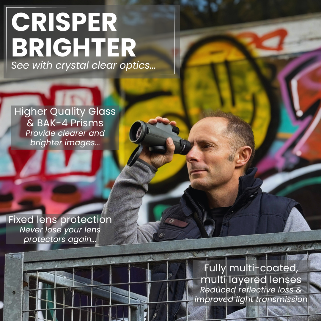 FOLLOWER 12x50 ED Monocular in Urban Grey