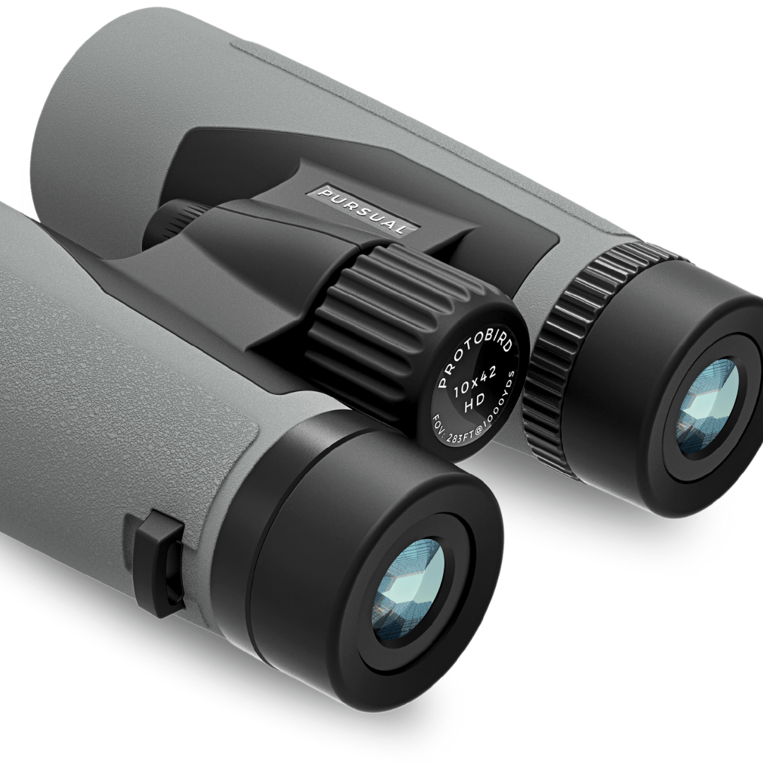 PROTOBIRD 10x42 HD Binoculars in Urban Grey - Pursual