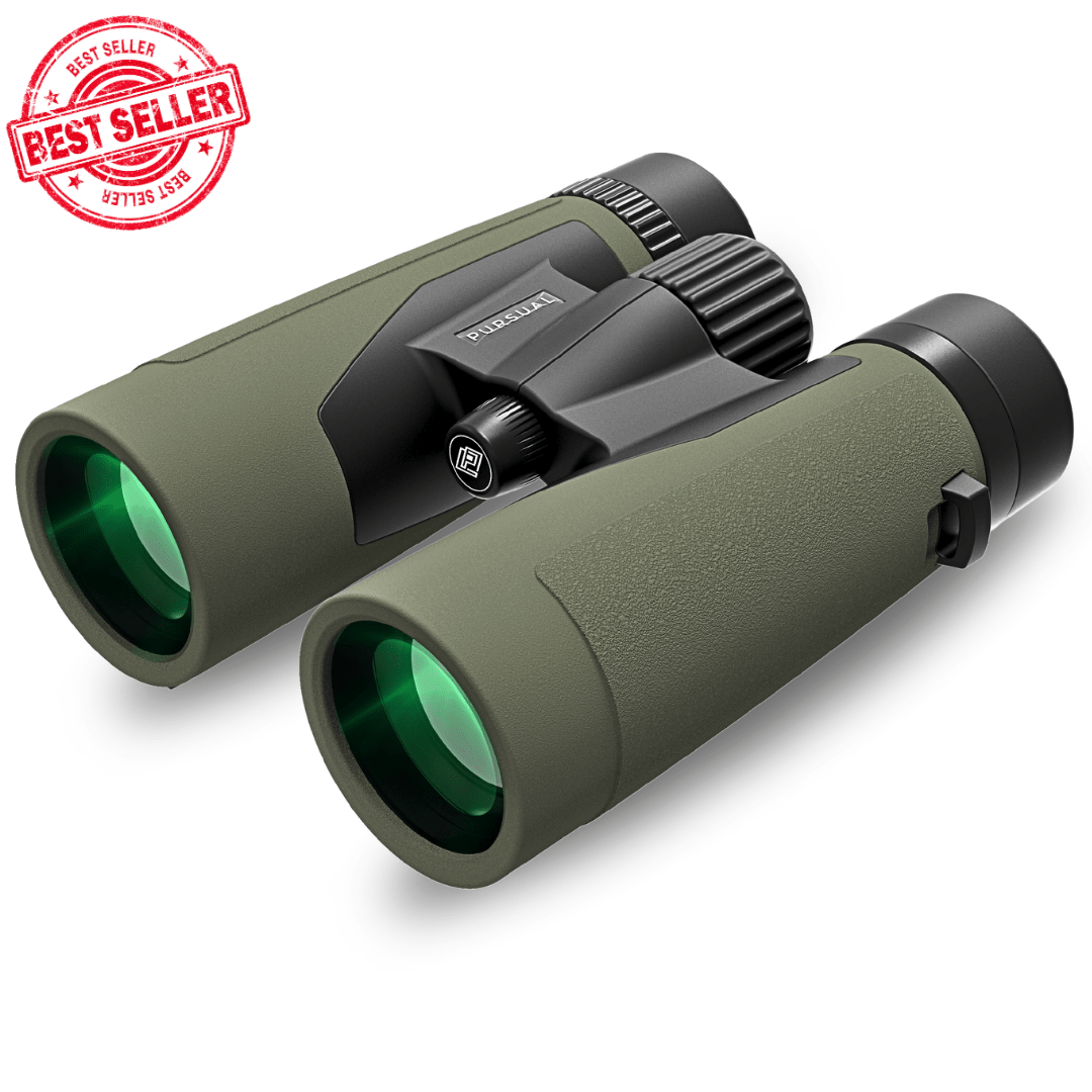 PROTOBIRD 10x42 HD Binoculars in Woodland Khaki - Pursual