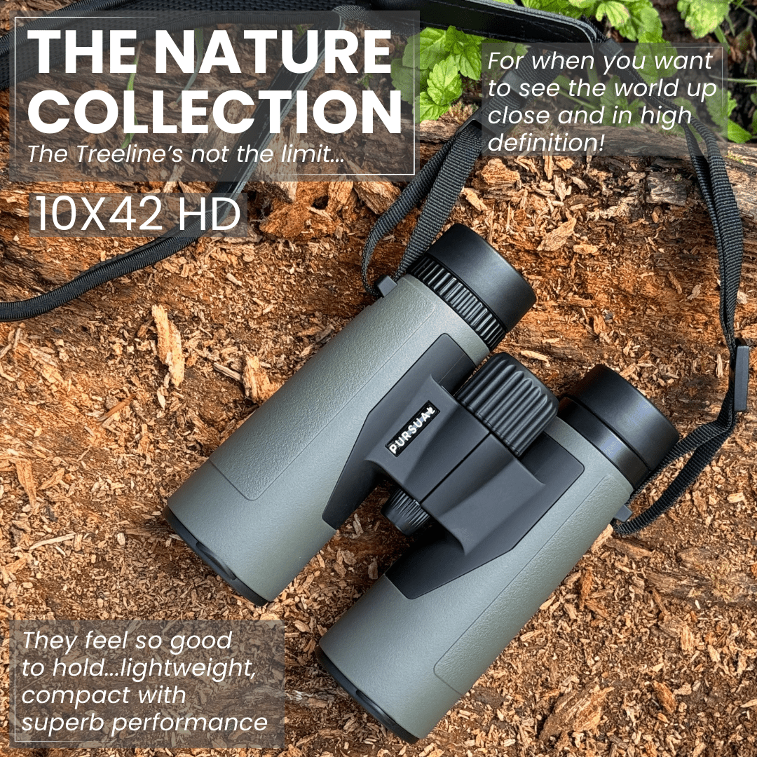 PROTOBIRD 10x42 HD Binoculars in Woodland Khaki - Pursual
