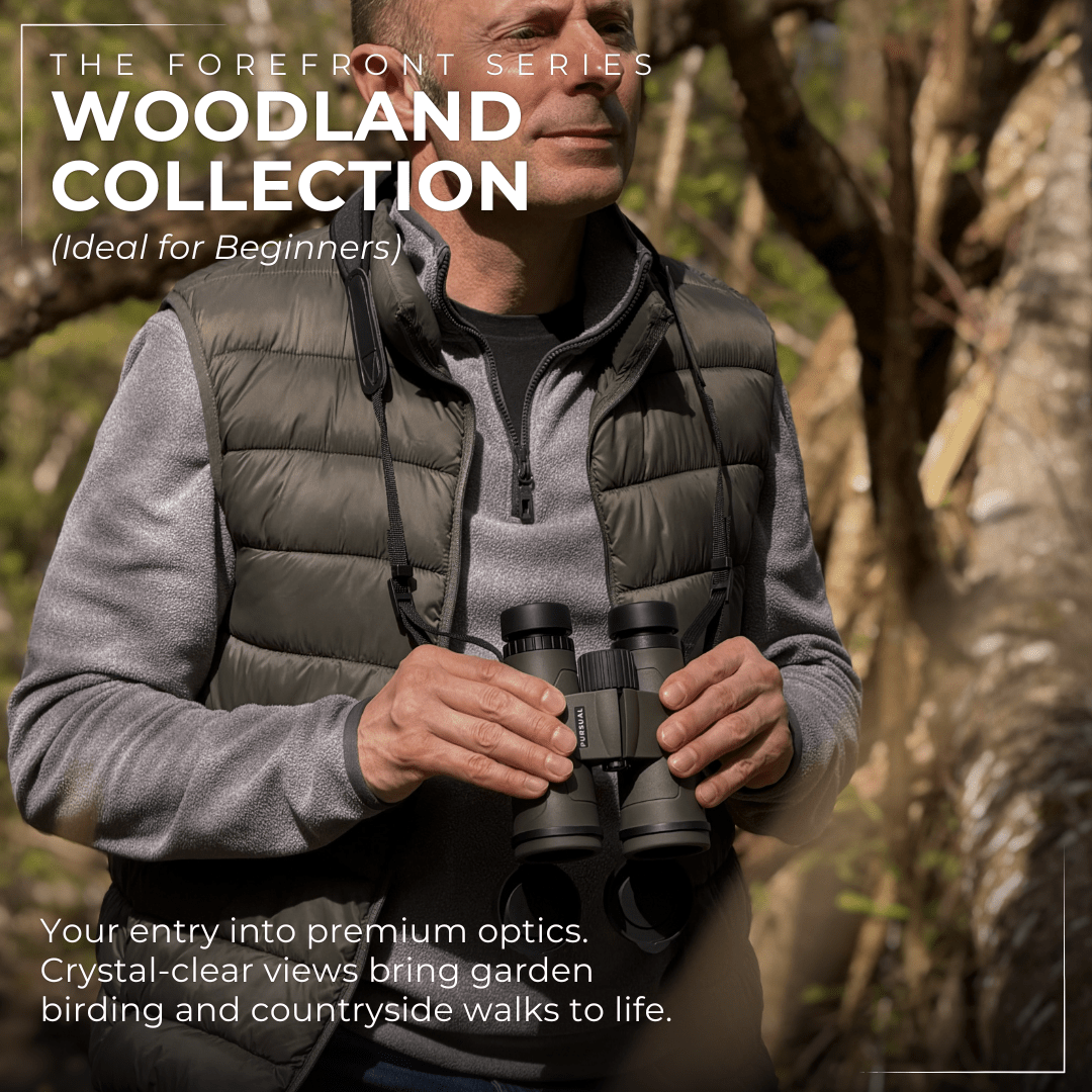 FOREFRONT 10x42 Binoculars in Forest Green - Pursual