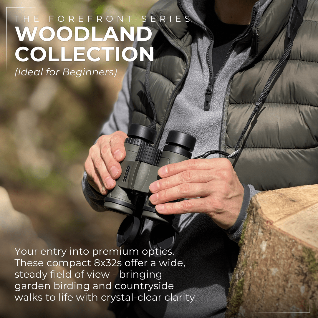 FOREFRONT 8x32 Binoculars in Forest Green - Pursual