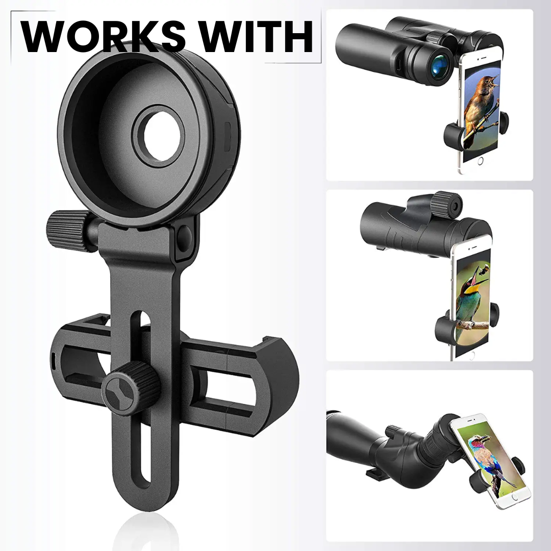 Explore New Worlds! Capture Amazing Moments with Your Optics Phone Adaptor