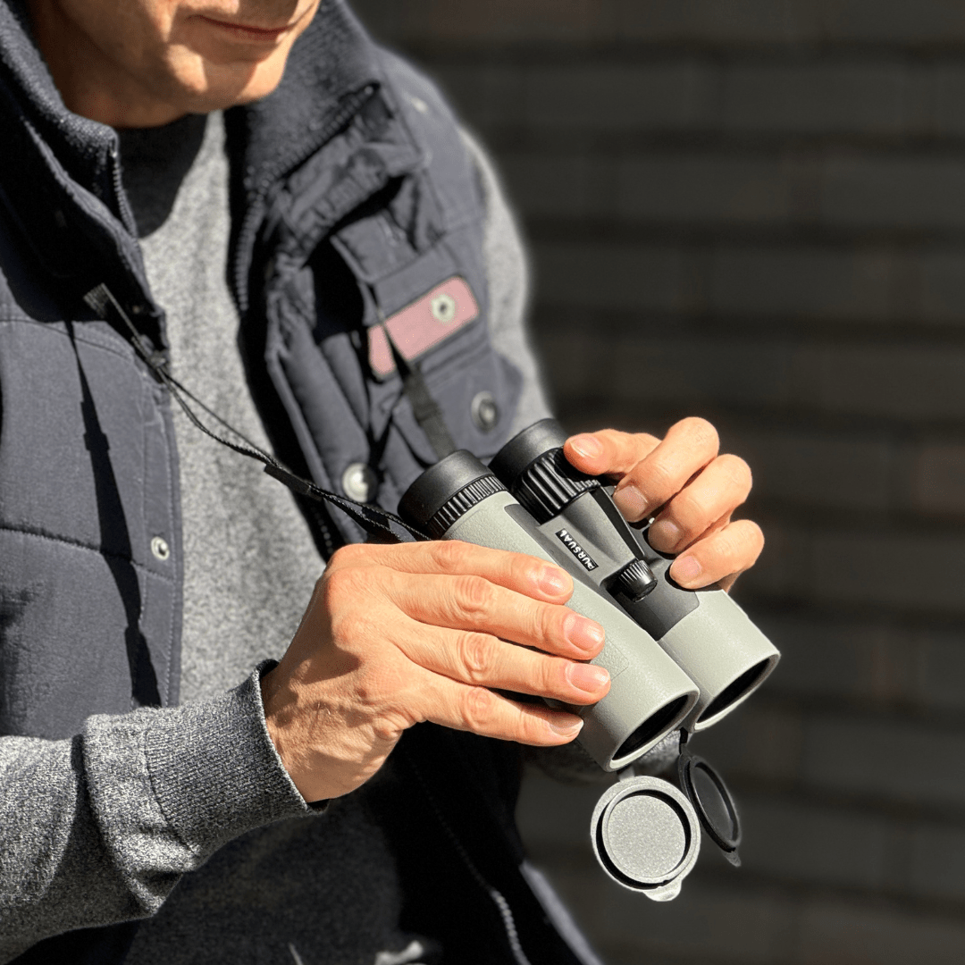 PROTOBIRD 10x42 HD Binoculars in Urban Grey - Pursual