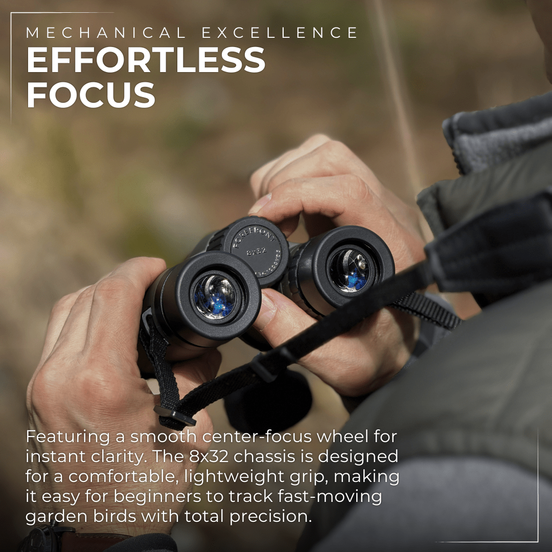 FOREFRONT 8x32 Binoculars in Forest Green - Pursual