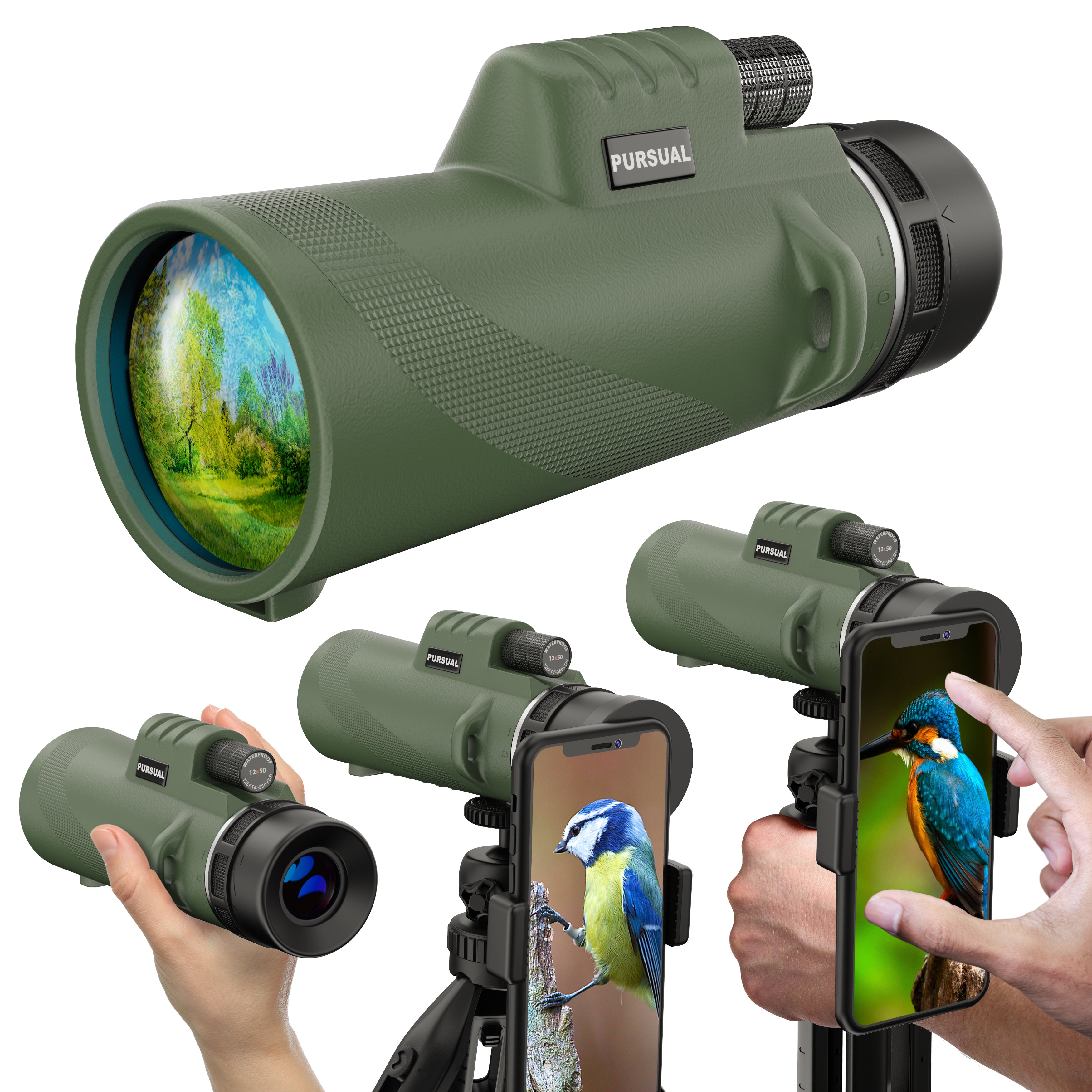 Cell Phone Best Monocular Telescope For Smartphone Monocular