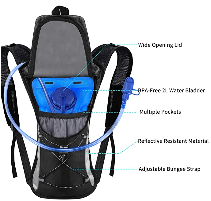 2L Hydration Backpack - Pursual