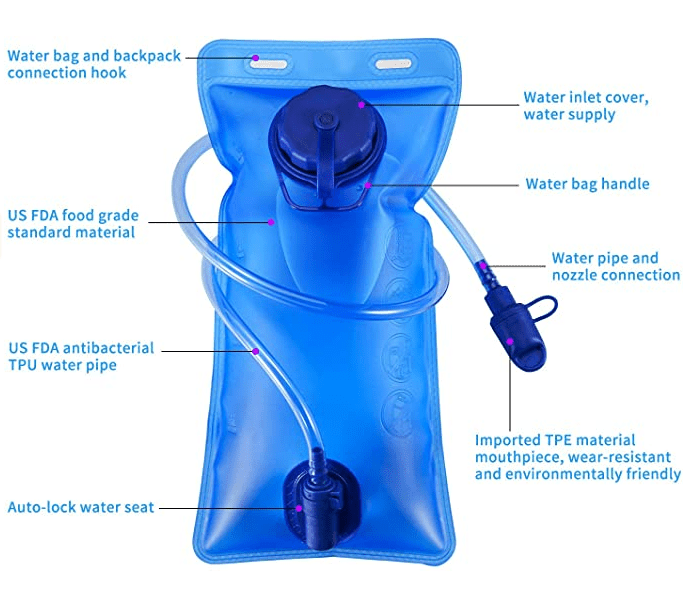 2L Hydration Backpack - Pursual