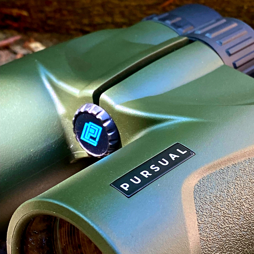 FOREFRONT 10x42 HD Binoculars in Forest Green