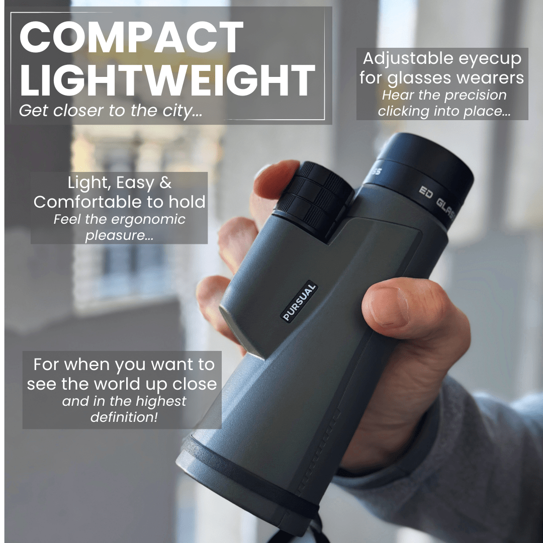 FOLLOWER 12x50 ED Monocular in Urban Grey - Pursual