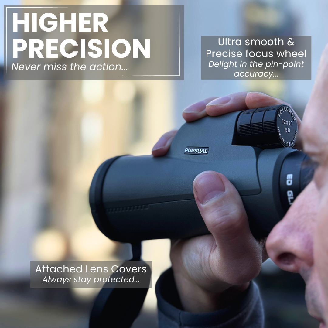 FOLLOWER 12x50 ED Monocular in Urban Grey