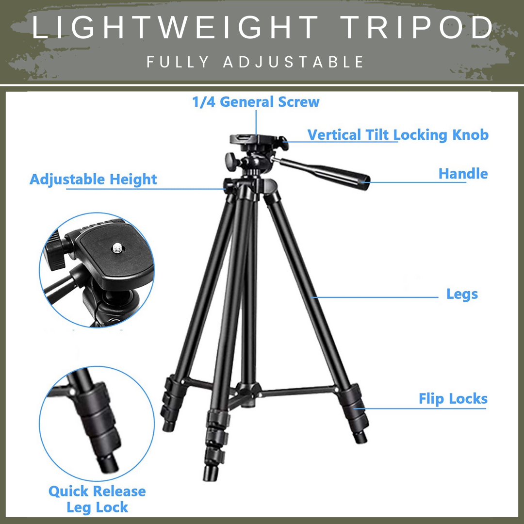 Lightweight Tripod for Monoculars