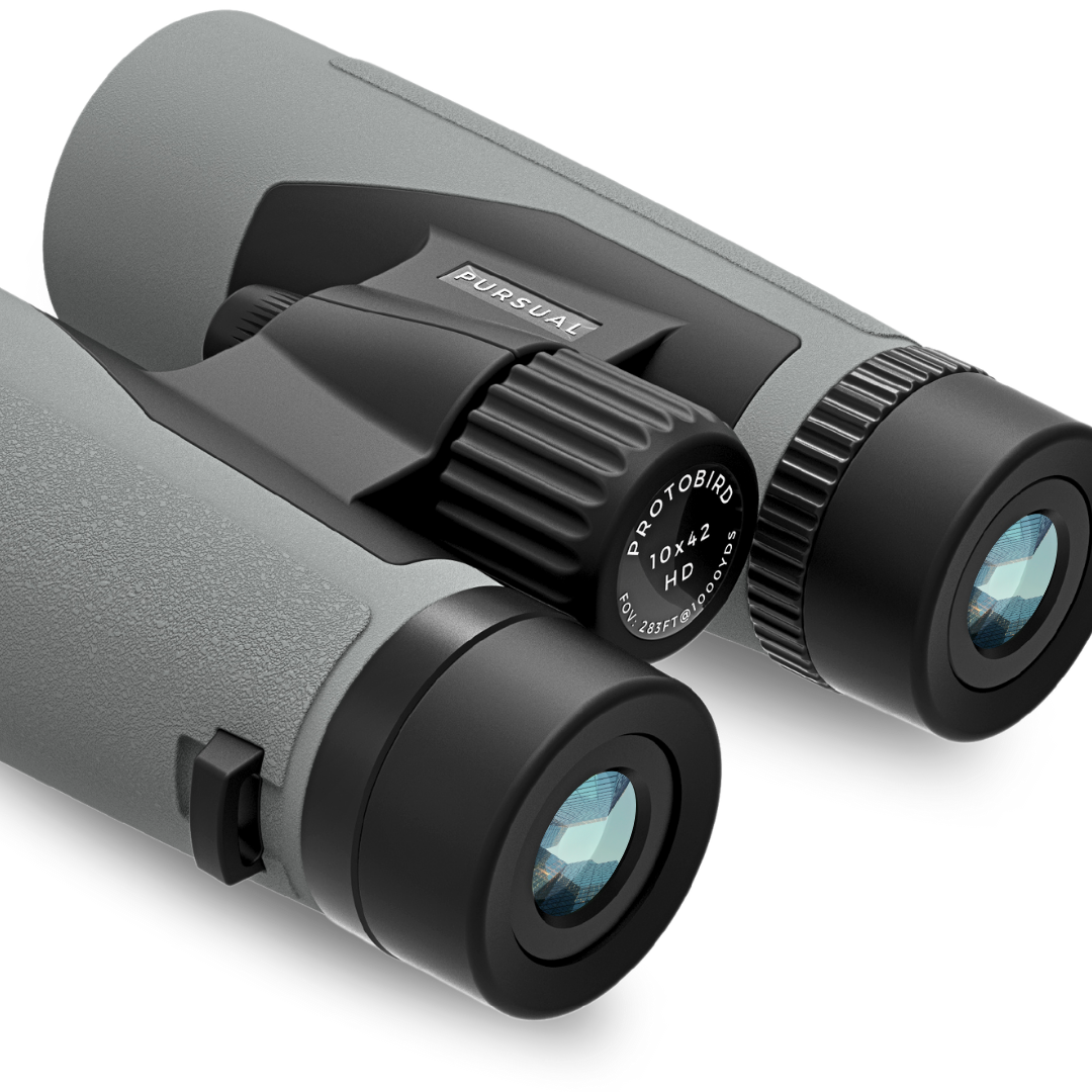 PROTOBIRD 10x42 HD Binoculars in Urban Grey