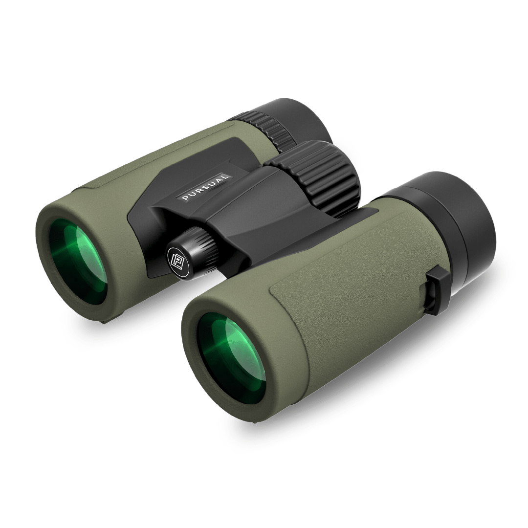 PROTOBIRD 8x32 HD Binoculars in Woodland Khaki - Pursual