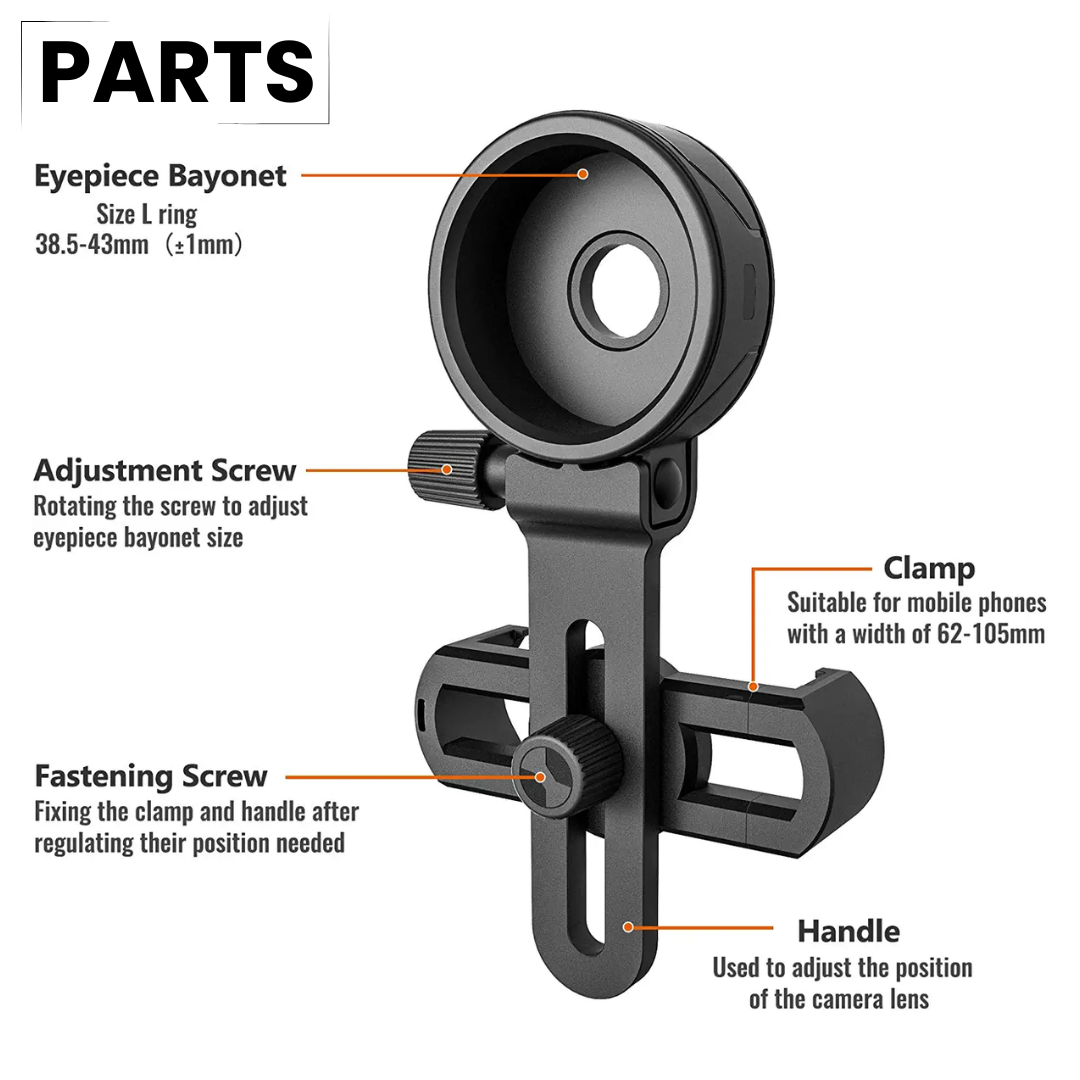 Explore New Worlds! Capture Amazing Moments with Your Optics Phone Adaptor