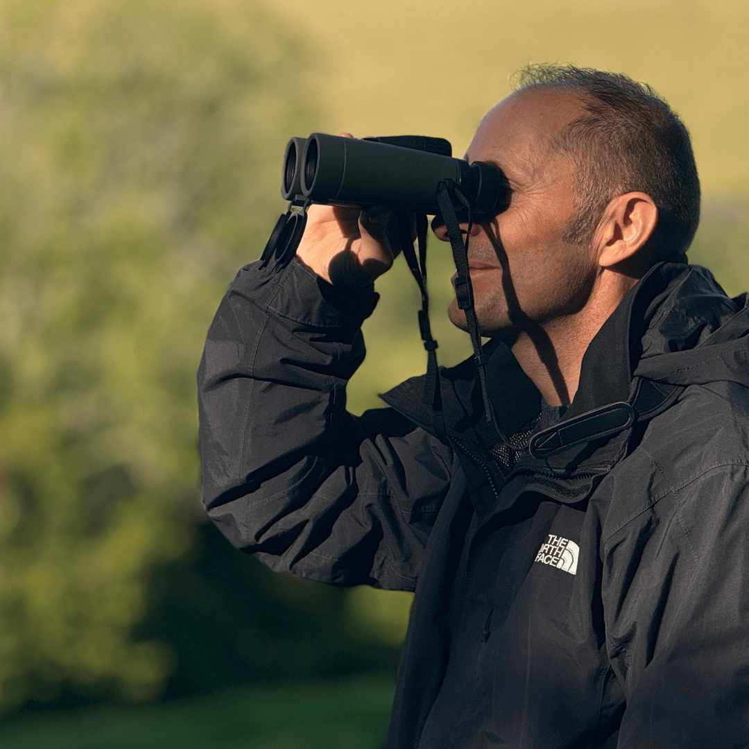 PROTOBIRD 10x42 HD Binoculars in Woodland Khaki - Pursual