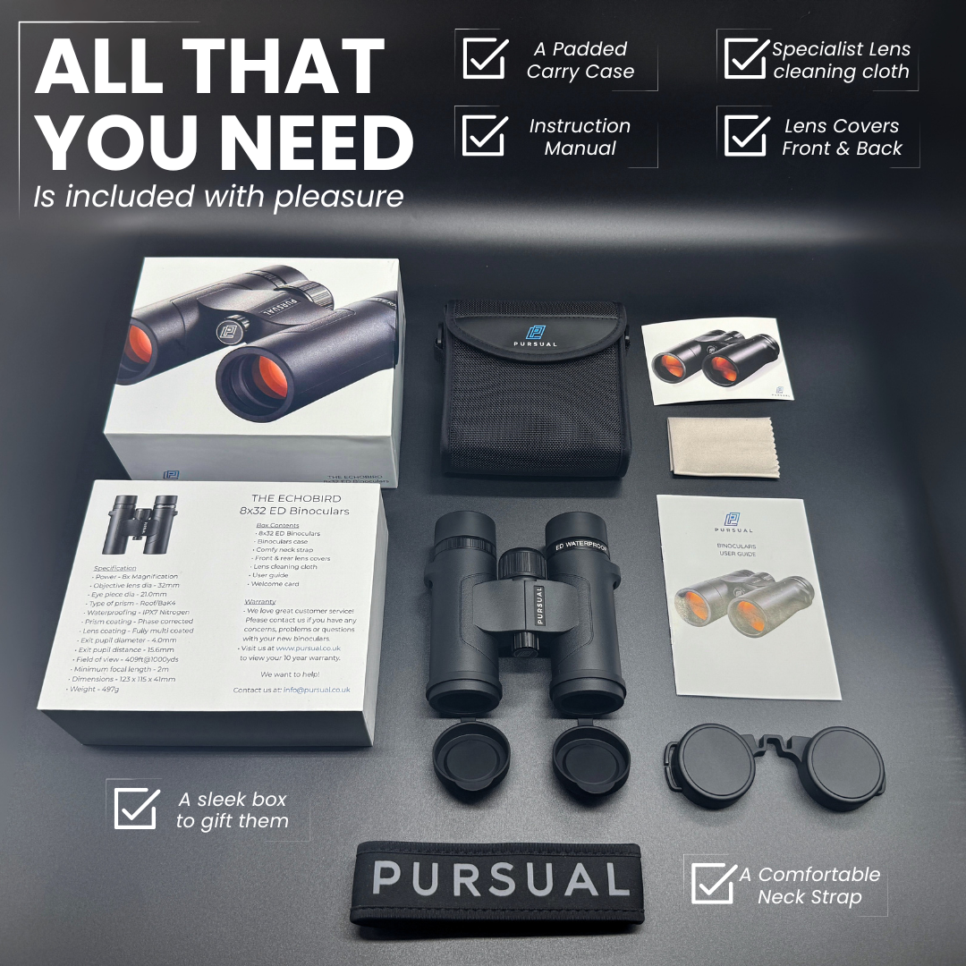 ECHOBIRD 8x32 ED Binoculars