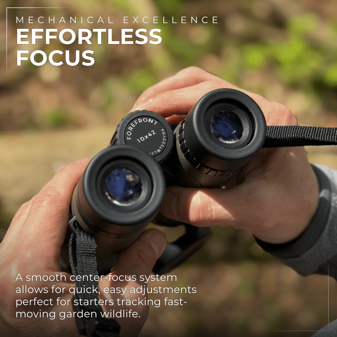 FOREFRONT 10x42 Binoculars in Forest Green - Pursual