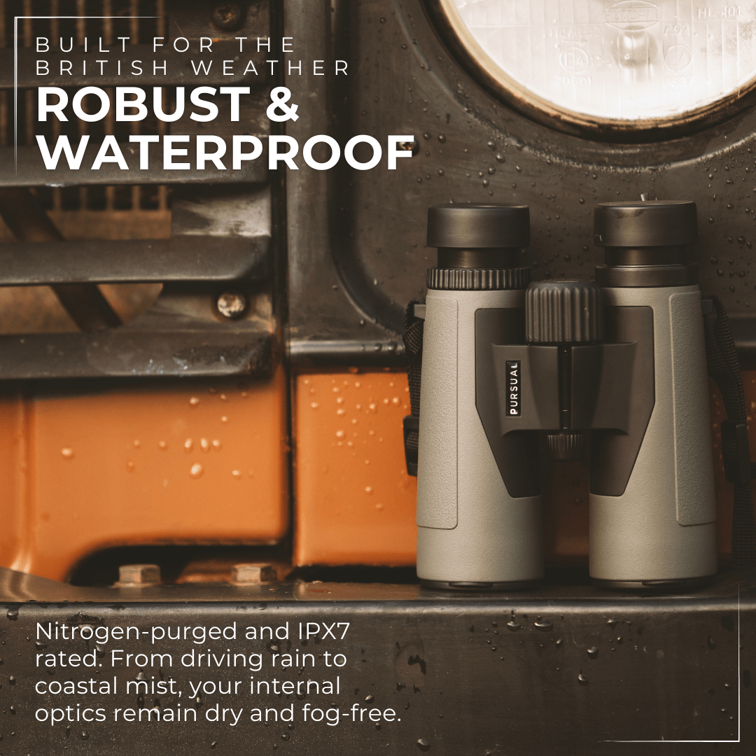 PROTOBIRD 8x42 HD Binoculars in Woodland Khaki - Pursual