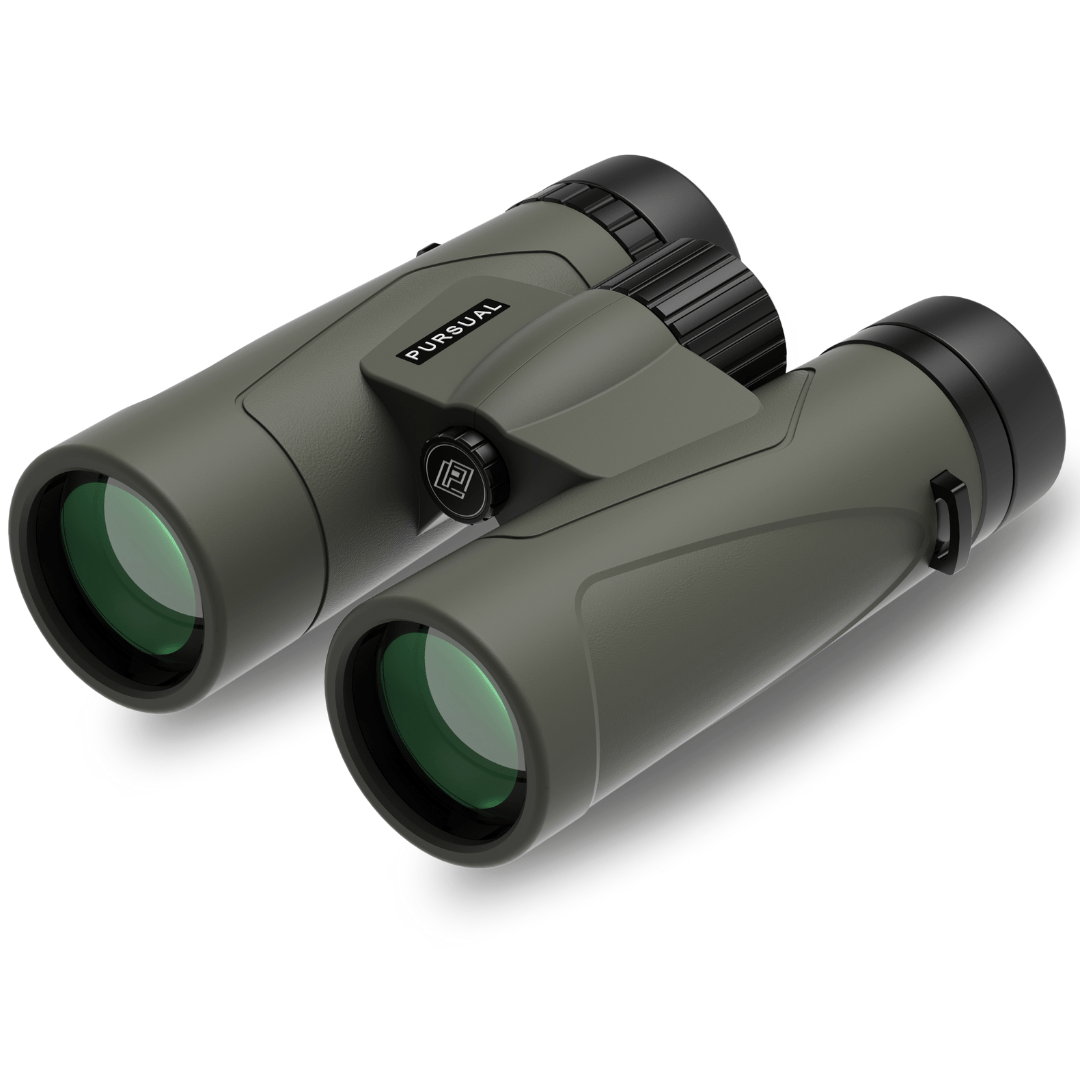 FOREFRONT 10x42 HD Binoculars in Forest Green - Pursual