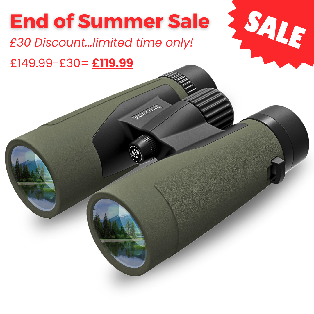 PROTOBIRD 10x42 HD Binoculars in Woodland Khaki
