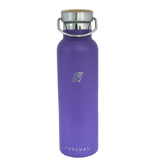 Pursual insulated stainless steel water bottle in purple
